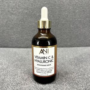 Ani Gold Vitamin C & Hyaluronic Brightening Face Serum for Dark Spots 3.75 fl oz